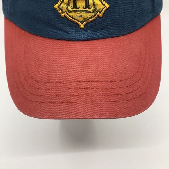 Harry Potter Set HOGWARTS Hat Gold Crest Logo Adjustable Baseball Cap SnapBack - Picture 3 of 15